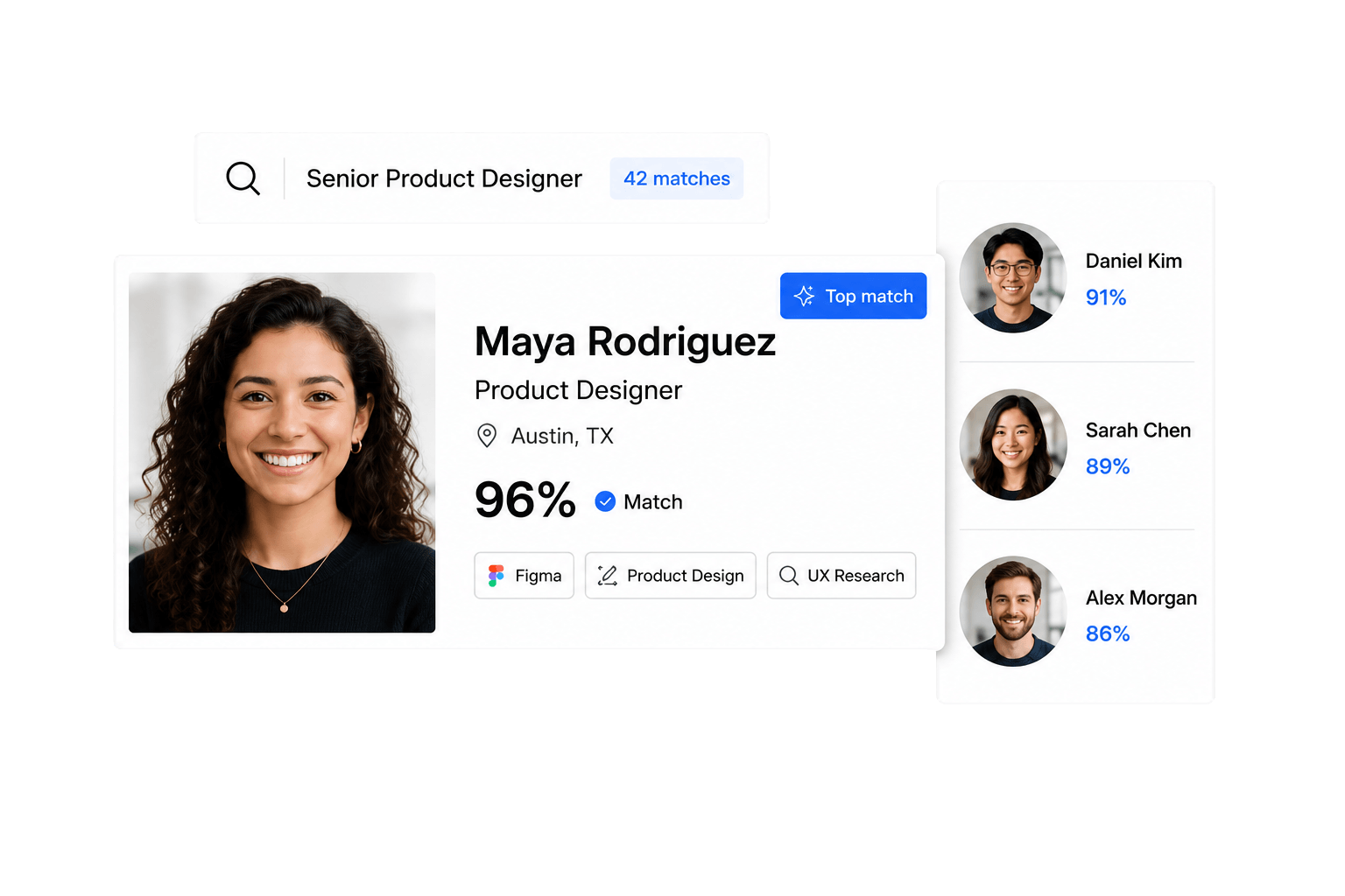 Workhint marketing managers interface